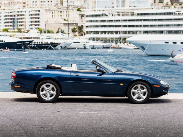 Jaguar XK8 V8 294 CV BVA CABRIOLET - MONACO Bleu Metal - 5