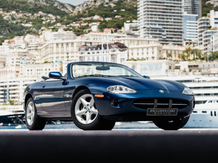 Jaguar XK8 V8 294 CV BVA CABRIOLET - MONACO Bleu Metal - 9