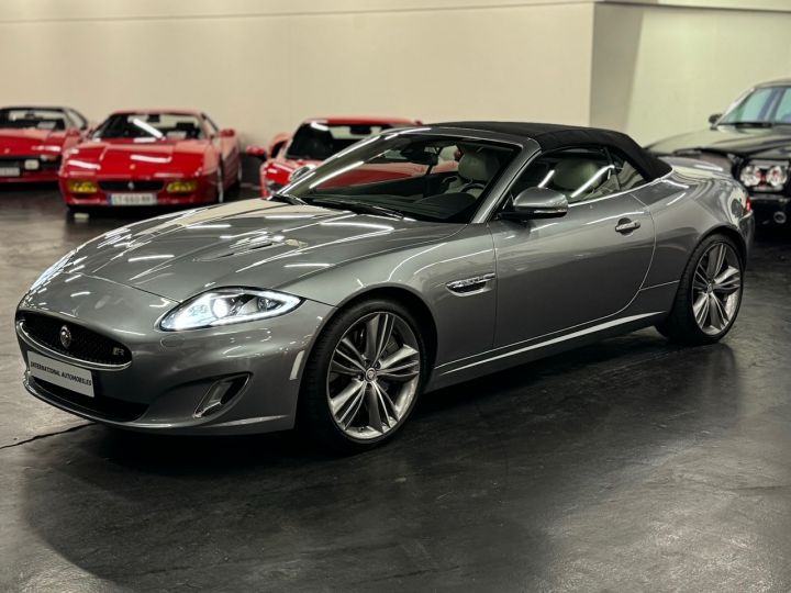 Jaguar XKR (2) CABRIOLET 5.0 V8 510 SURALIMENTE BVA6 Gris - 45