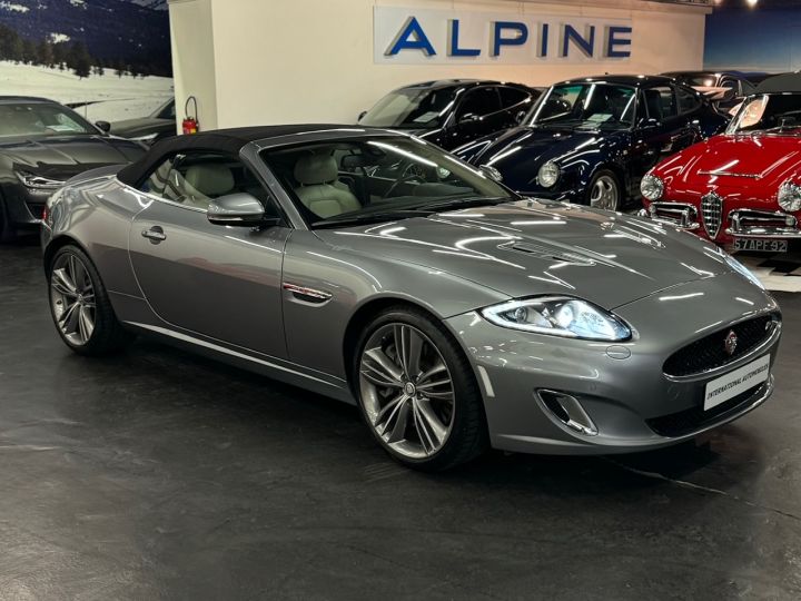 Jaguar XKR (2) CABRIOLET 5.0 V8 510 SURALIMENTE BVA6 Gris - 47