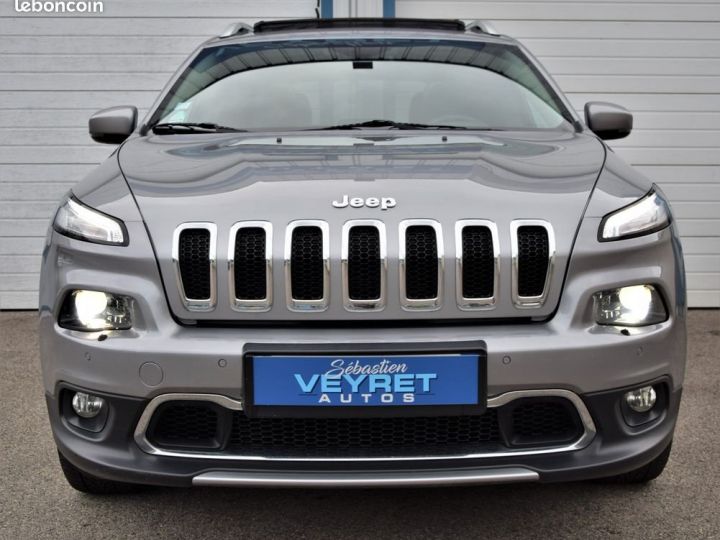 Jeep Cherokee 2.0 MULTiJET 170 LIMITED ACTIVE DRIVE TOIT PANO OUVRANT Gris - 2