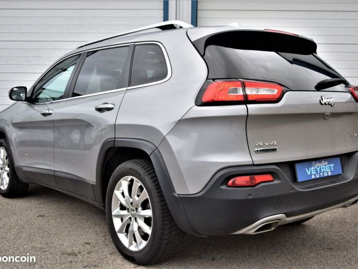 Jeep Cherokee 2.0 MULTiJET 170 LIMITED ACTIVE DRIVE TOIT PANO OUVRANT Gris - 3