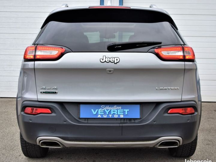Jeep Cherokee 2.0 MULTiJET 170 LIMITED ACTIVE DRIVE TOIT PANO OUVRANT Gris - 4