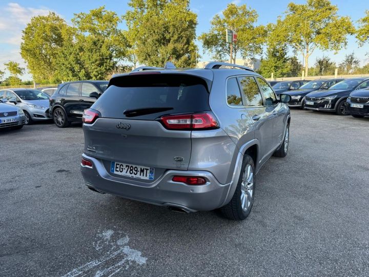 Jeep Cherokee 2.2 multijet 200 ch overland active drive bva s-s toit pano- ouvrant- siege chauffand -siege climatise -camera Gris - 5