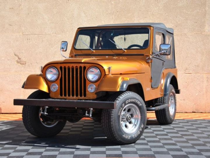 Jeep CJ5 V8 5.0 304 GARANTIE 12MOIS Orange - 3