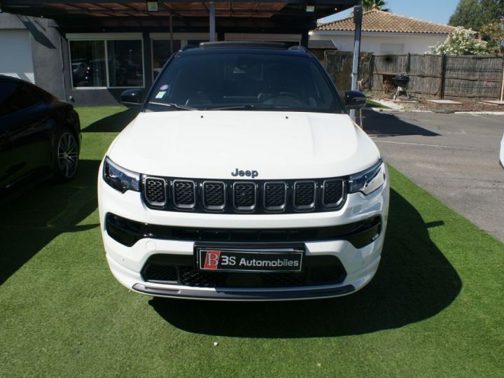 Jeep Compass 1.3 PHEV T4 240CH 4XE S AT6 EAWD Blanc - 2
