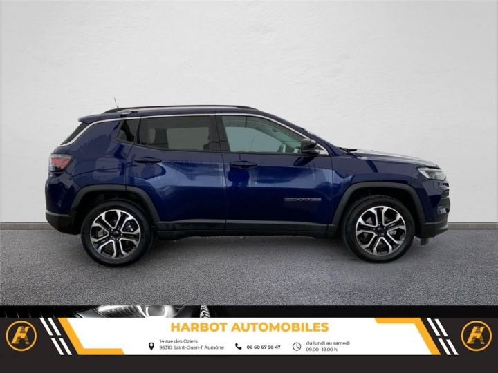 Jeep Compass 1.3 turbo t4 130 ch bvm6 limited Bleu - 4