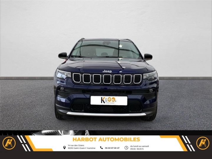 Jeep Compass 1.3 turbo t4 130 ch bvm6 limited Bleu - 5