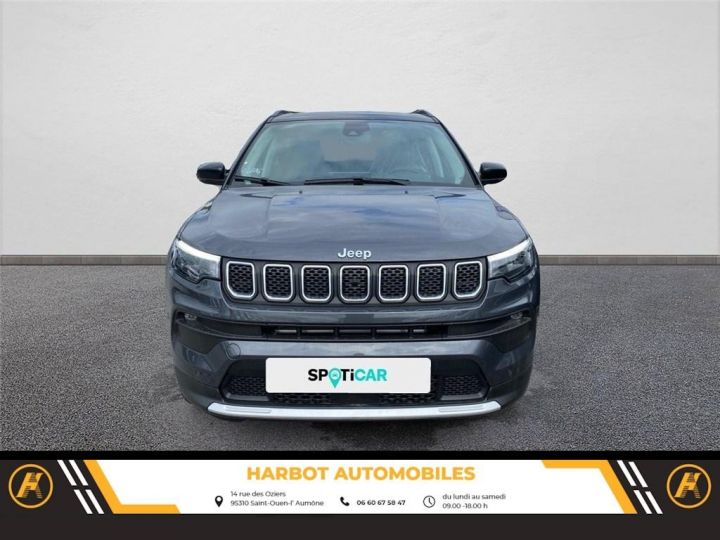 Jeep Compass ii 1.3 phev t4 240 ch 4xe eawd limited Graphite Gray avec toit noir - 2