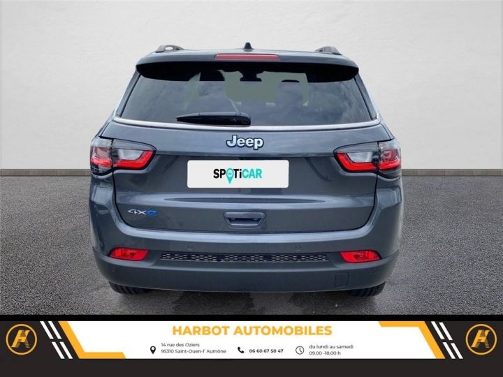 Jeep Compass ii 1.3 phev t4 240 ch 4xe eawd limited Graphite Gray avec toit noir - 5