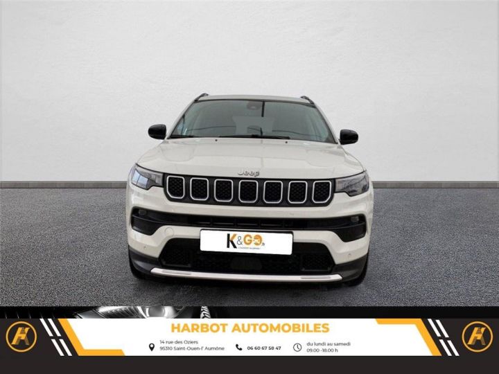 Jeep Compass ii 1.5 turbo t4 130 ch e-hybrid bvr7 limited Blanc, BLANC - 2