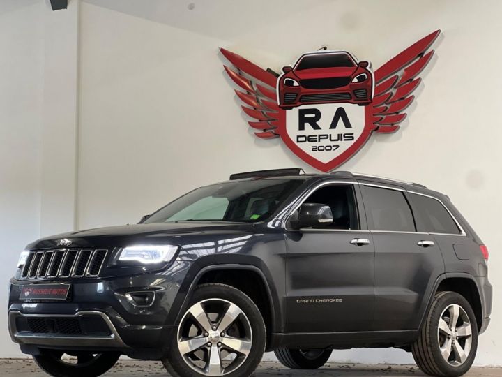 Jeep Grand Cherokee 3.0 CRD 250CH OVERLAND  Gris Foncé Métallisé - 2