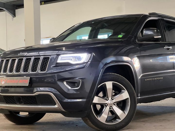 Jeep Grand Cherokee 3.0 CRD 250CH OVERLAND  Gris Foncé Métallisé - 18