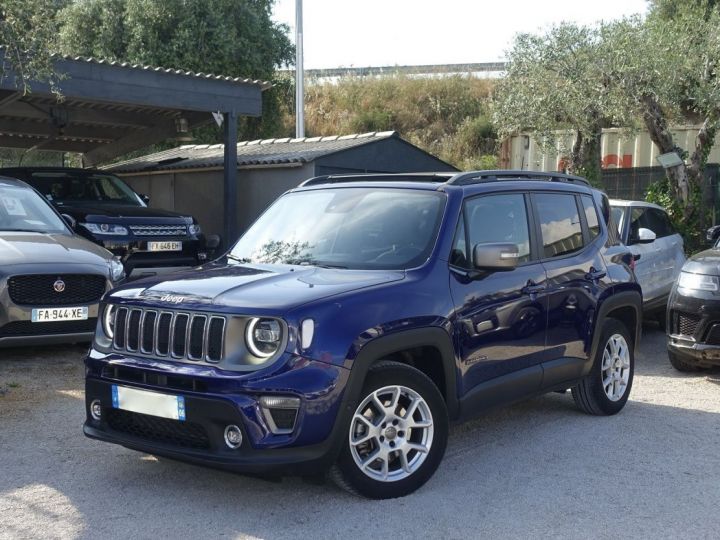 Jeep Renegade 1.3 GSE T4 150CH LIMITED BVR6 Bleu - 1