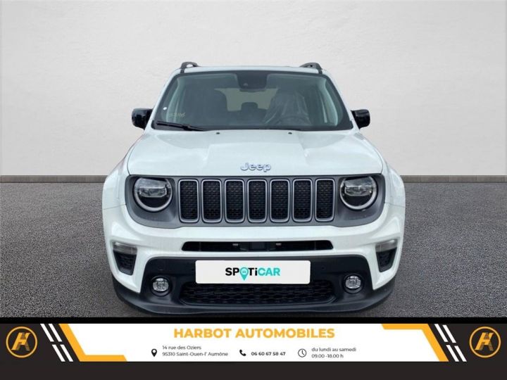 Jeep Renegade 1.3 turbo t4 190 ch phev bva6 4xe eawd limited Alpine White avec toit noir - 2