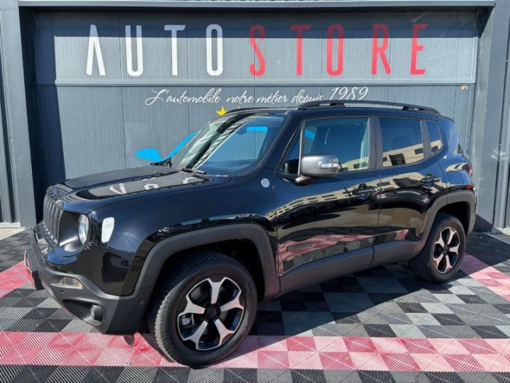Jeep Renegade 1.3 TURBO T4 240CH 4XE TRAILHAWK AT6 Solid Black - 1