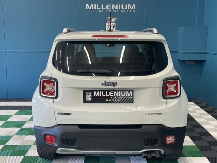 Jeep Renegade 1.6 MULTIJET S&S 120CH LIMITED Blanc - 4