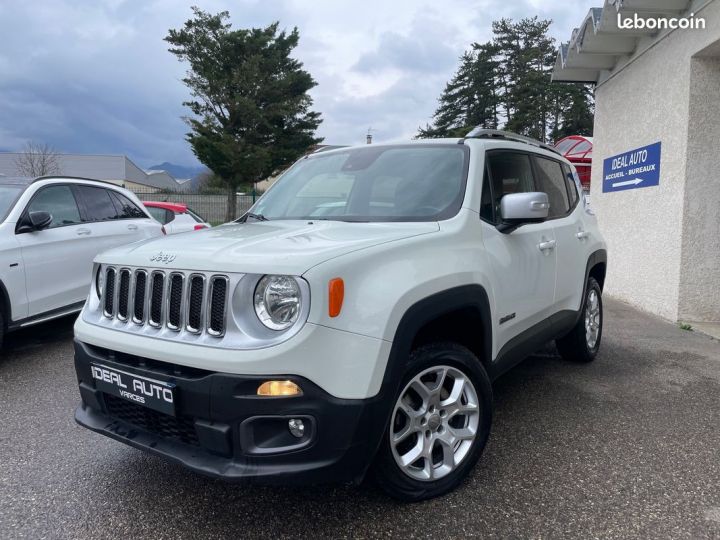 Jeep Renegade 2.0 MultiJet S&S 140ch Limited 4x4 BVA Blanc - 1