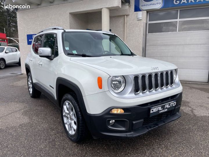 Jeep Renegade 2.0 MultiJet S&S 140ch Limited 4x4 BVA Blanc - 2