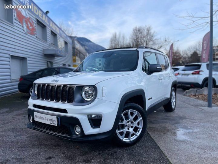 Jeep Renegade GSE T3 120ch QuickSilver Winter Edition MY20 Toit Ouvrant Panoramique Blanc - 2