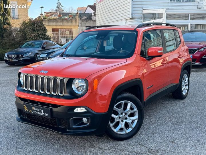 Jeep Renegade Longitude 1.6 JTD 120 Cv Multijet 2WD Jantes Aluminium-Gps-Aide Au Stationnement Orange - 1