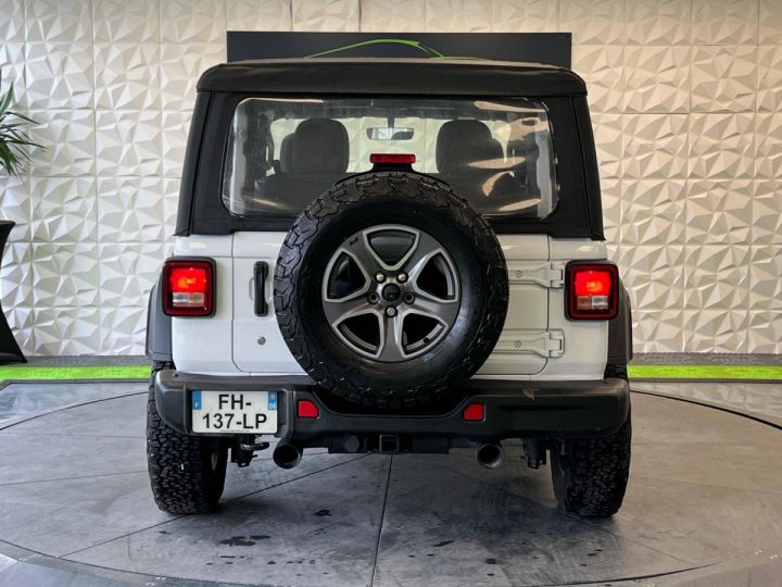 Jeep Wrangler  2.0 T 272ch Overland Command-Trac BVA8 BLANC - 8