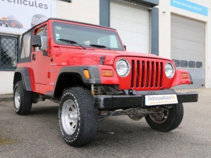 Jeep Wrangler 2,5 TJ 4X4 SPORT     Essence ROUGE - 1