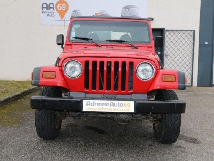 Jeep Wrangler 2,5 TJ 4X4 SPORT     Essence ROUGE - 2