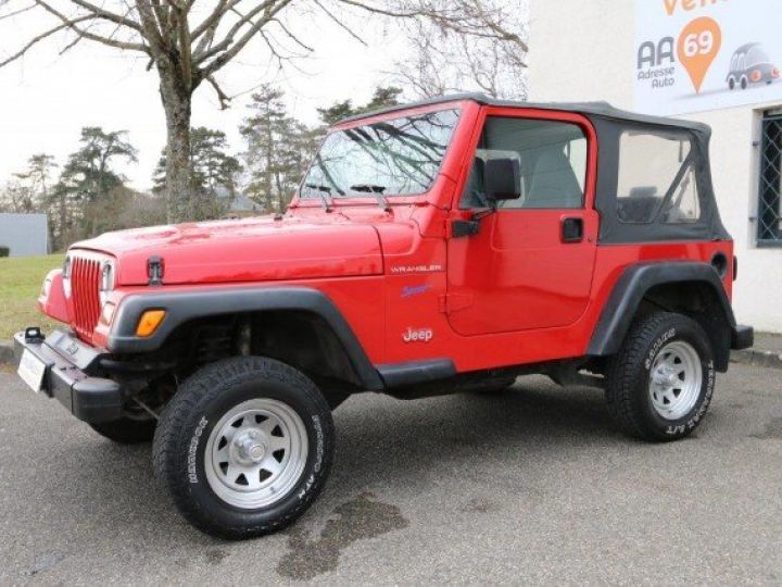 Jeep Wrangler 2,5 TJ 4X4 SPORT     Essence ROUGE - 5