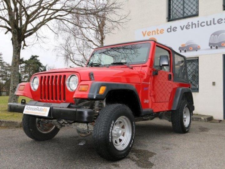 Jeep Wrangler 2,5 TJ 4X4 SPORT     Essence ROUGE - 6