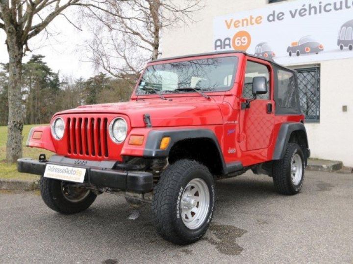 Jeep Wrangler 2,5 TJ 4X4 SPORT     Essence ROUGE - 7