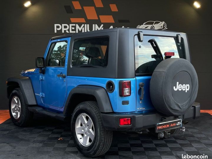 Jeep Wrangler 2.8 CRD 177 Cv Islander 4WD 4 Roues Motrices Attelage Régulateur Ct Ok 2026 Bleu - 4