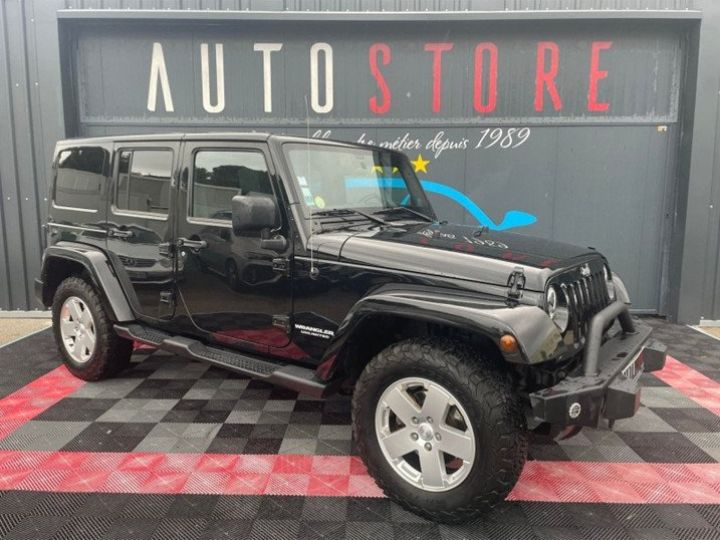 Jeep Wrangler 2.8 CRD 200 FAP UNLIMITED SAHARA BVA Noir - 2