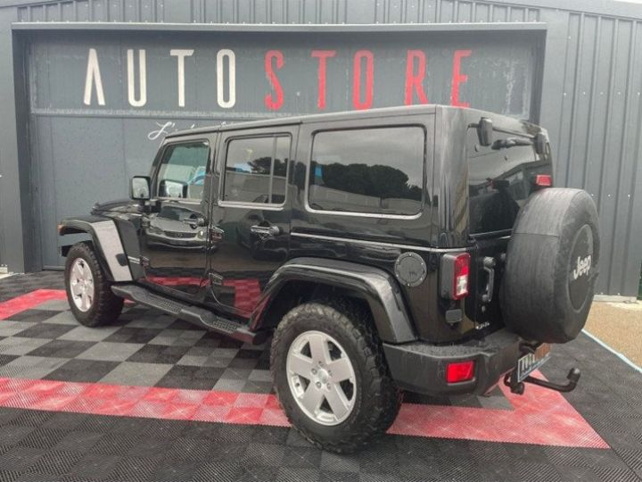 Jeep Wrangler 2.8 CRD 200 FAP UNLIMITED SAHARA BVA Noir - 4