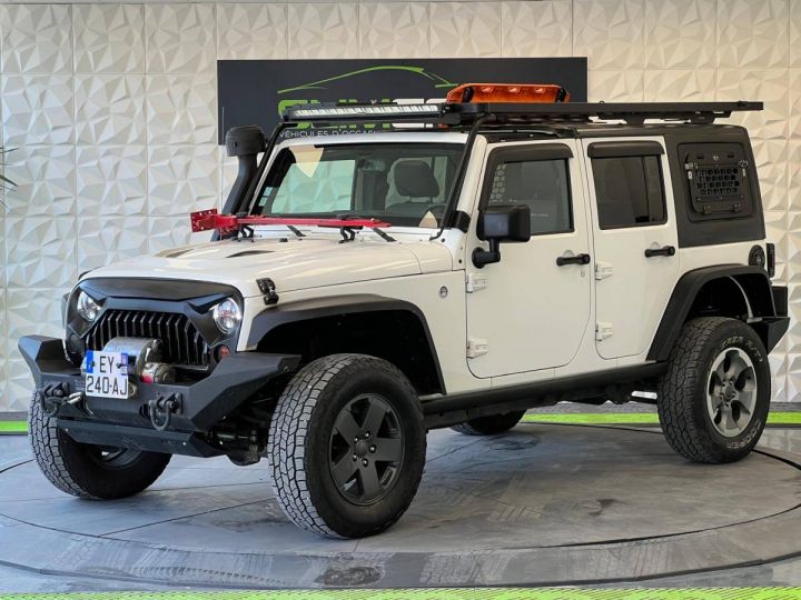 Jeep Wrangler 3.6 V6 284ch Rubicon BVA BLANC - 1