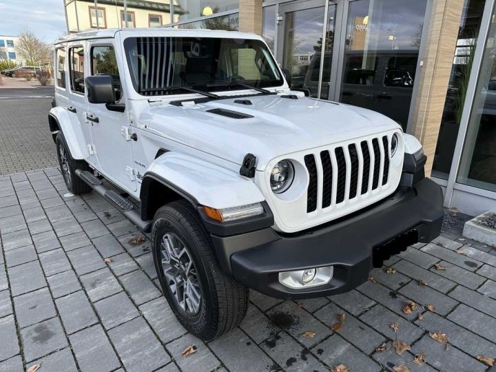 Jeep Wrangler 4xe 2.0 plug in HYBRID PHEV SAHARA UNLIMITED blanc  Occasion - 2