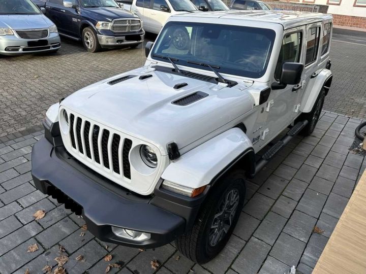 Jeep Wrangler 4xe 2.0 plug in HYBRID PHEV SAHARA UNLIMITED blanc  Occasion - 18