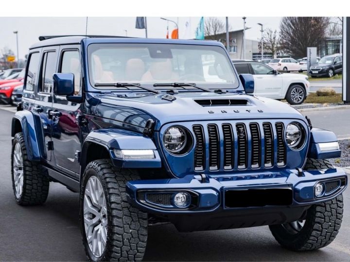 Jeep Wrangler BRUTE PERFORMANCE 4xe 2.0 plug in HYBRID PHEV  BLEU TOUR DE FRANCE  Occasion - 10