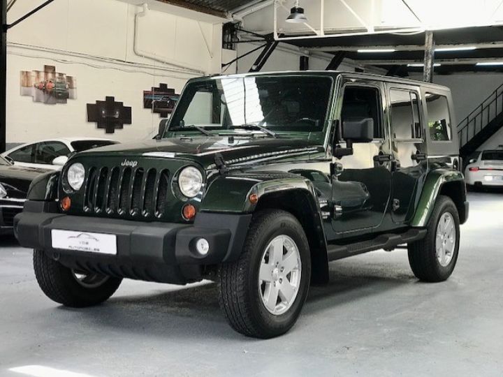 Jeep Wrangler JEEP UNLIMITED SAHARA 3.8 199CV / HARD TOP / BVA /CLIM /5 PORTES /5 PLACES Vert British - 4