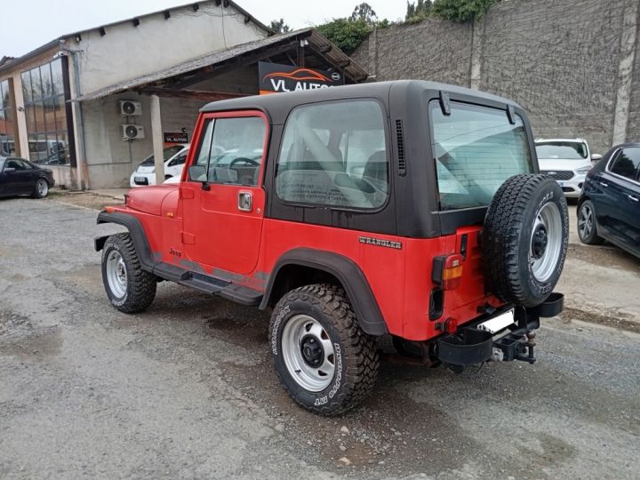 Jeep Wrangler Jeep Wrangler 2.5 I 103 CV Année 1989 Véhicule De Collection Vendu En L'état Rouge - 3