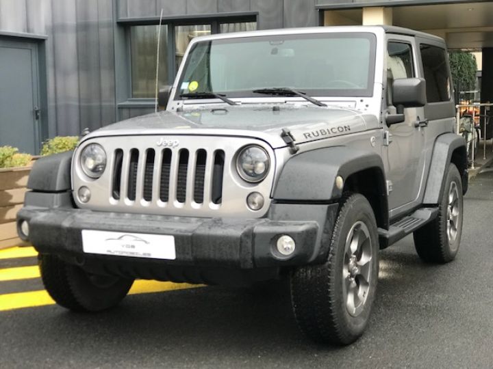 Jeep Wrangler JEEP WRANGLER 2.8 CRD 200 2PORTES RUBICON / CUIR Gris - 3