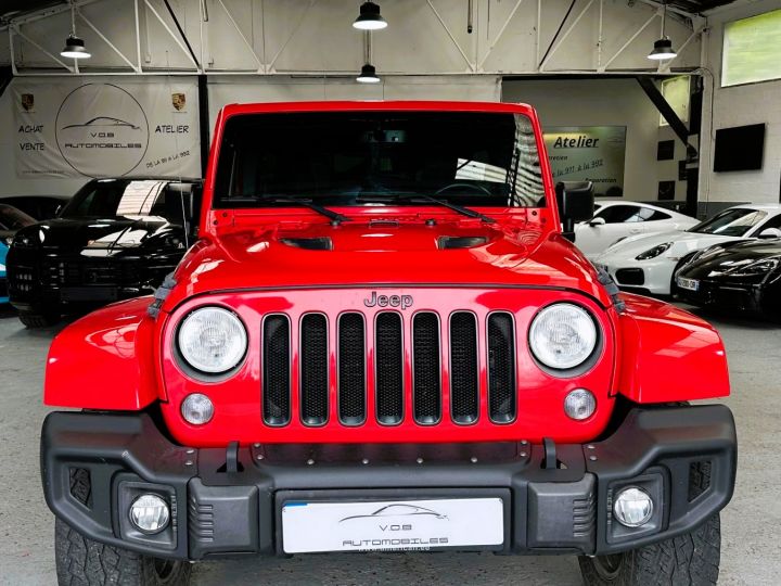 Jeep Wrangler JEEP WRANGLER UNLIMITED 5P / 3.6L 284CV BVA / CAMERA / SUPERBE ETAT Rouge Indien - 2