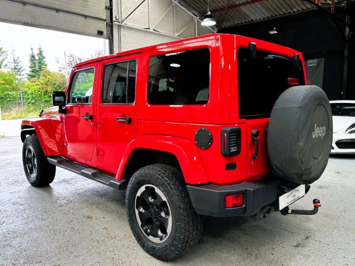 Jeep Wrangler JEEP WRANGLER UNLIMITED 5P / 3.6L 284CV BVA / CAMERA / SUPERBE ETAT Rouge Indien - 13