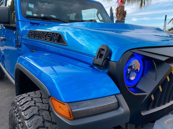 Jeep Wrangler pickup gladiator Bleu - 9