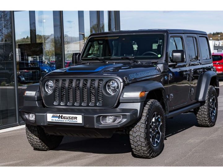 Jeep Wrangler RUBICON PHEV 4xe MY23 PREMIERE MAIN TVA RECUPERABLE GARANTIE JEEP GRANIT CRYSTAL - 1