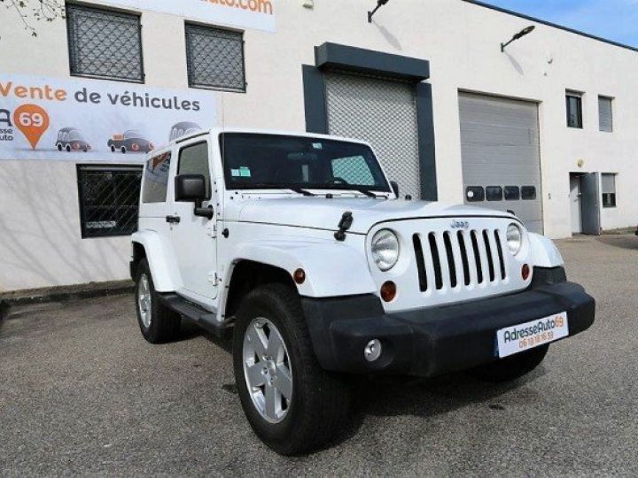 Jeep Wrangler SAHARA 2.8 CRD 200 BVA     Diesel BLANC - 1