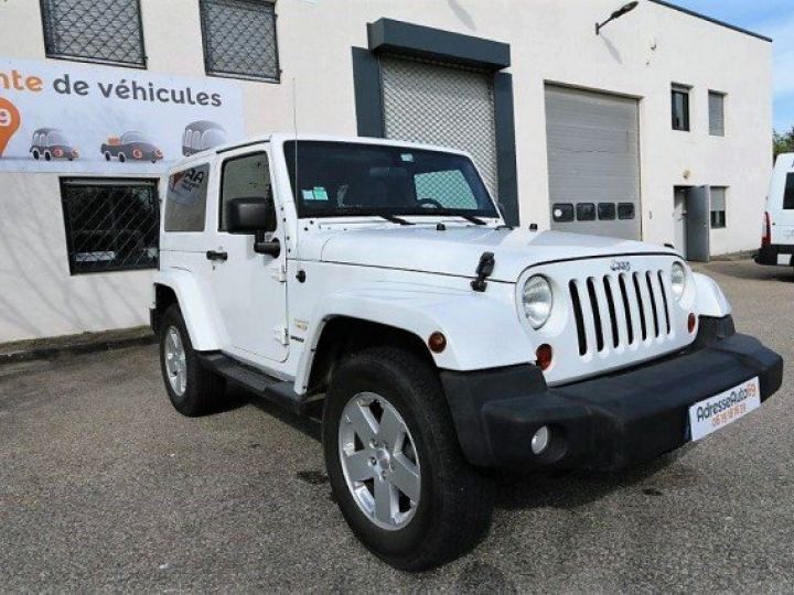 Jeep Wrangler SAHARA 2.8 CRD 200 BVA     Diesel BLANC - 26