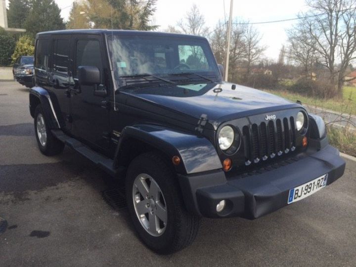 Jeep Wrangler SAHARA UNLIMITED 2,8 CRD 200CV BVA 5 PORTES     Diesel NOIR - 1