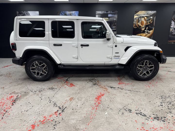 Jeep Wrangler Unlimited 2.0 T 380ch 4xe OVERLAND BLANC - 4