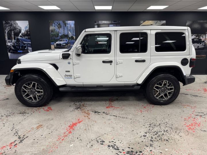 Jeep Wrangler Unlimited 2.0 T 380ch 4xe OVERLAND BLANC - 5